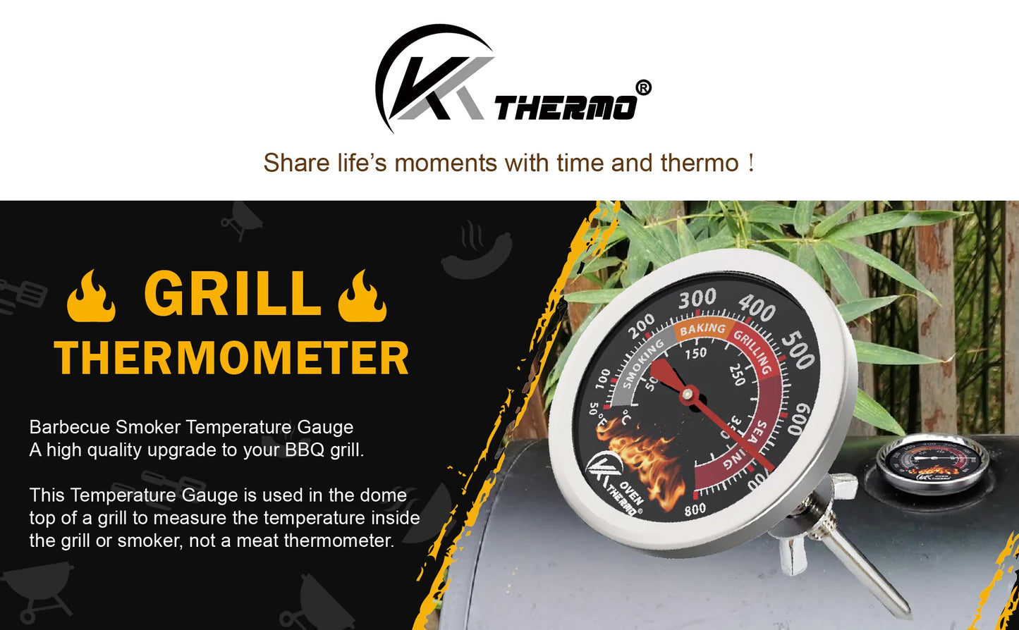 KT THERMO Grill Thermometer – Because perfect temperature is no coincidence