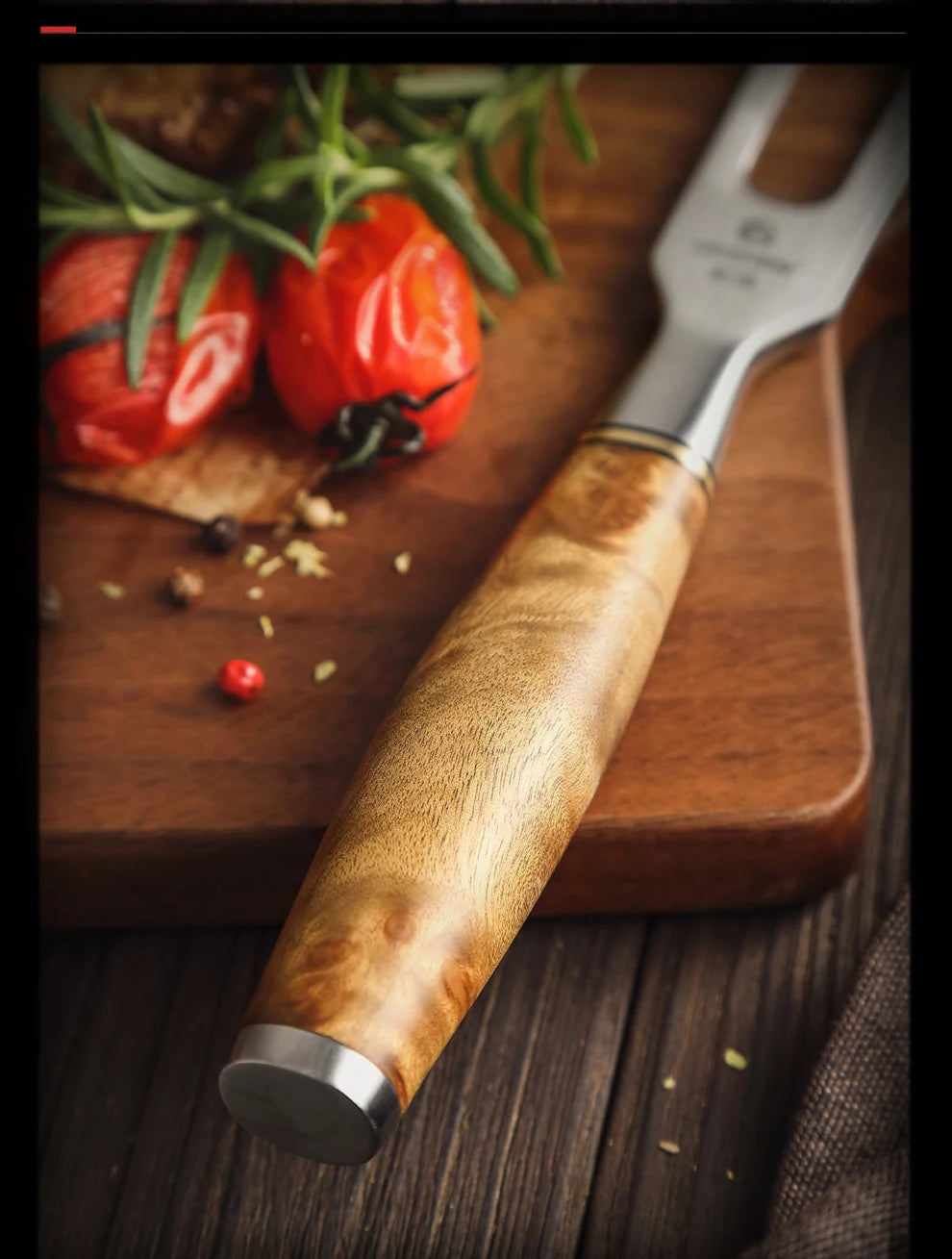 HEZHEN Master Forge Fleischgabel – Für echte BBQ-Boss-Moves