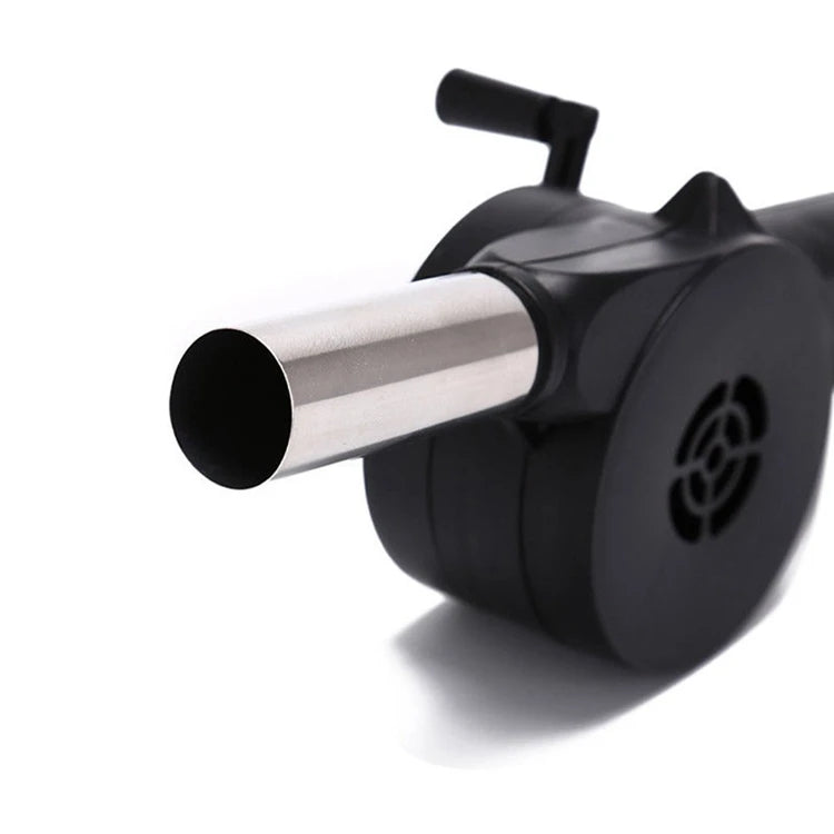 Manual BBQ fan with crank – When your fire needs a little boost