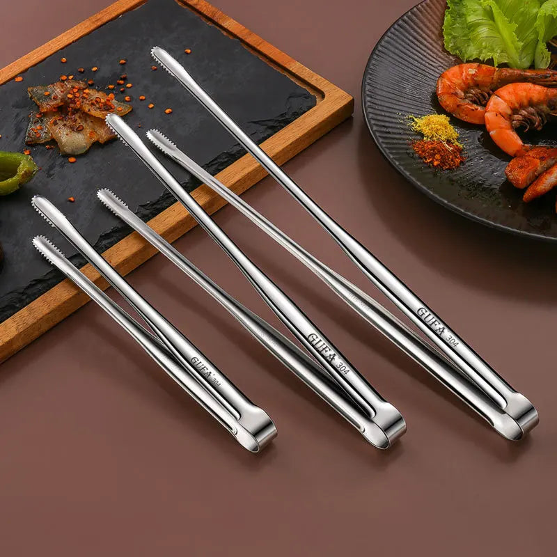Stainless steel grill tongs – For strong handles & stylish handling