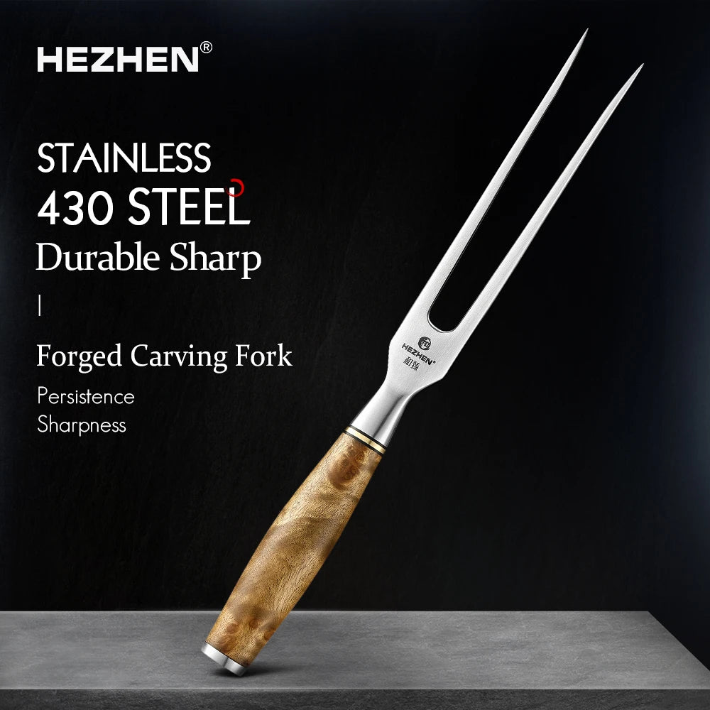 HEZHEN Master Forge Fleischgabel – Für echte BBQ-Boss-Moves