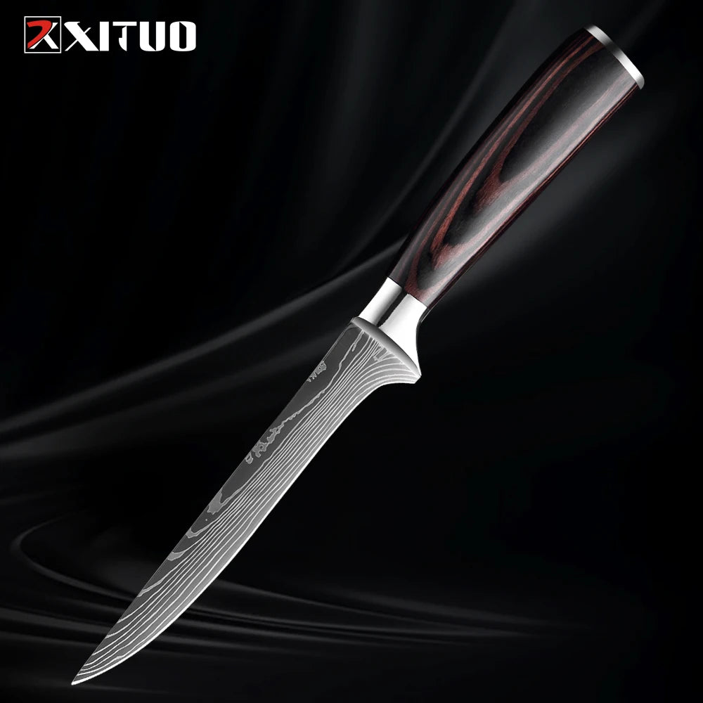 XITUO Küchenmesser-Set – Scharfe Klingen für dein BBQ- und Küchen-Level