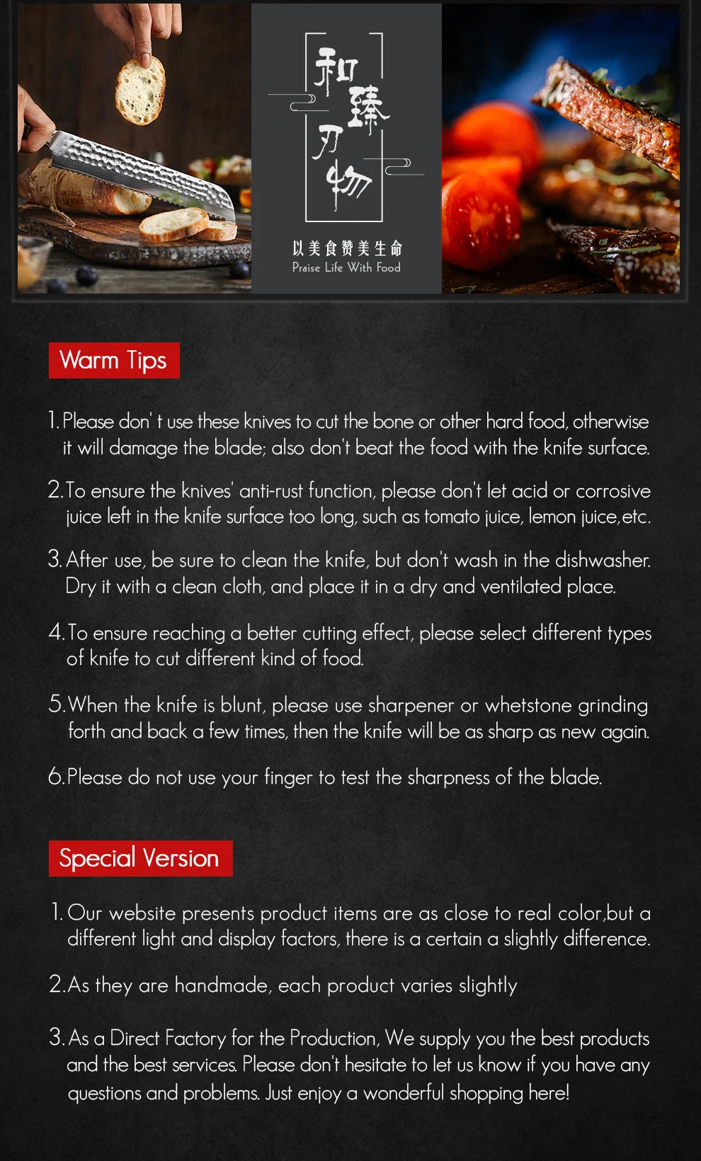 HEZHEN 8,5″ Brotmesser – 73‑lagiger Damast & Pulverstahlkern