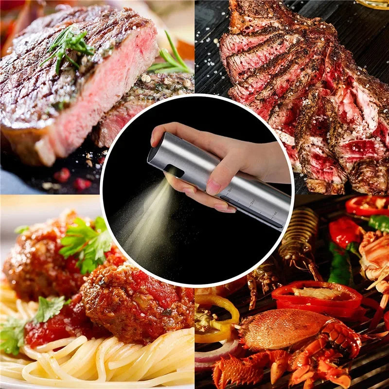 BBQ & Backen Olivenöl-Sprühflasche – Präzises Sprühen für Grill, Küche und BBQ