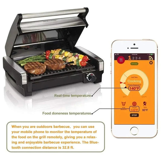 Kabelloses Bluetooth-Grillthermometer – Smarte Kontrolle für perfektes BBQ