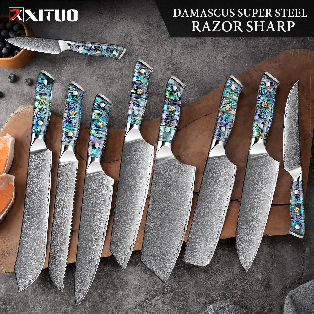 XITUO Damastmesser-Set – 67 Lagen Schärfe, Stil und Präzision