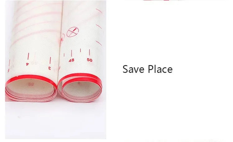 Silikon Backmatte – Perfekte Unterlage für Pizza, Kuchen & Grillabenteuer
