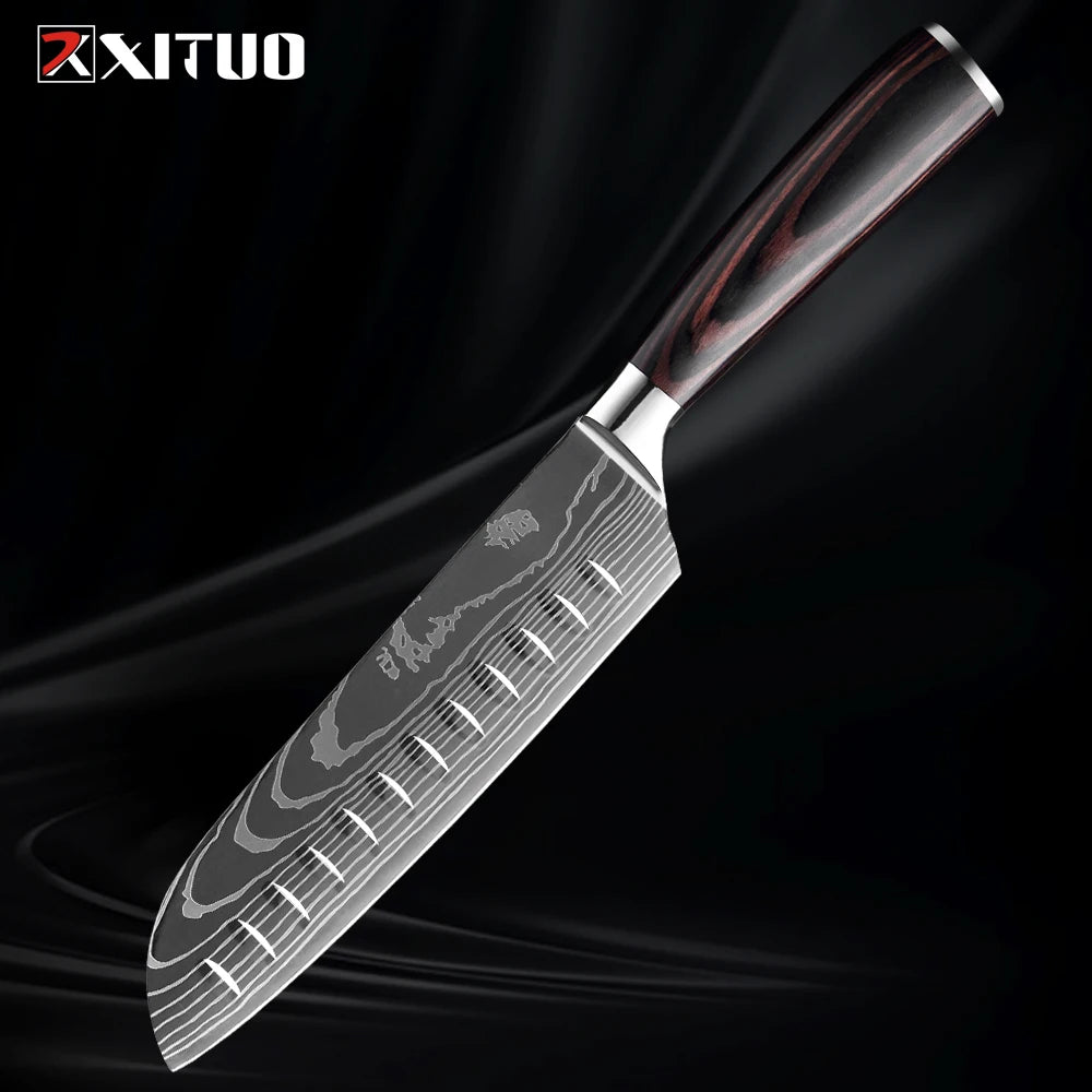XITUO Küchenmesser-Set – Scharfe Klingen für dein BBQ- und Küchen-Level