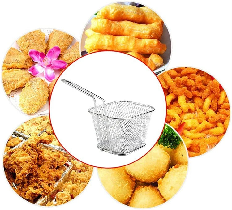Klein. Quadratisch. Knusprig. – Der Pommes-Frites-Korb von Divine Grill