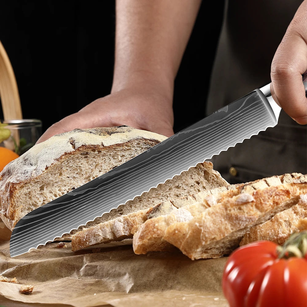 XITUO Küchenmesser-Set – Scharfe Klingen für dein BBQ- und Küchen-Level
