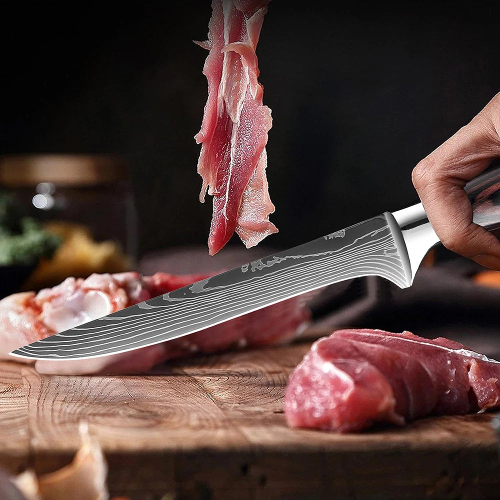 XITUO Küchenmesser-Set – Scharfe Klingen für dein BBQ- und Küchen-Level