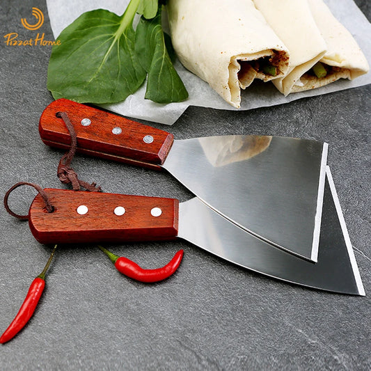 Edelstahl Grillspatel mit Holzgriff – Dein vielseitiger BBQ-Helfer für perfekte Steaks!