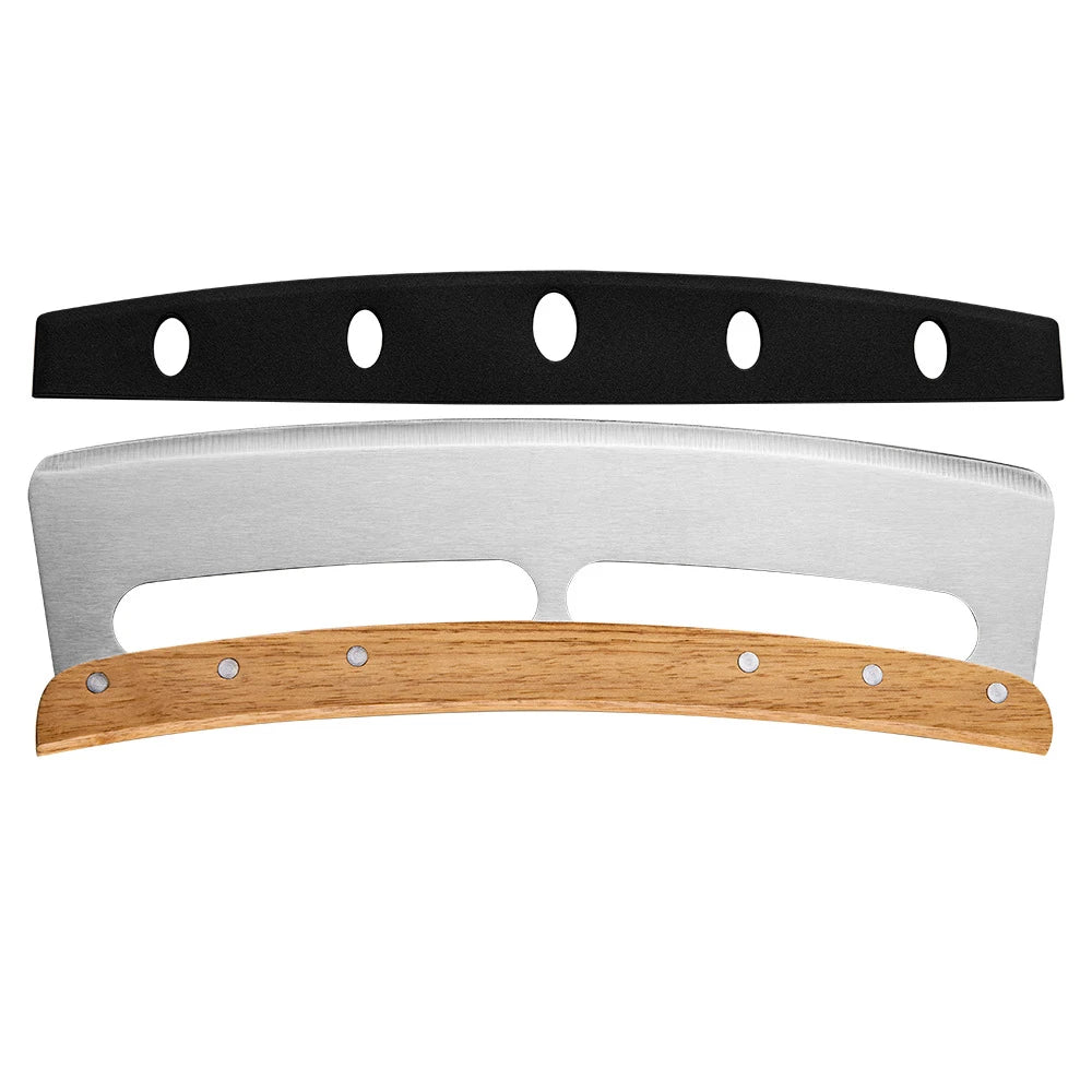 14 Zoll Pizza-Schneider mit Edelstahlwippe – Für den sauberen Slice mit Stil