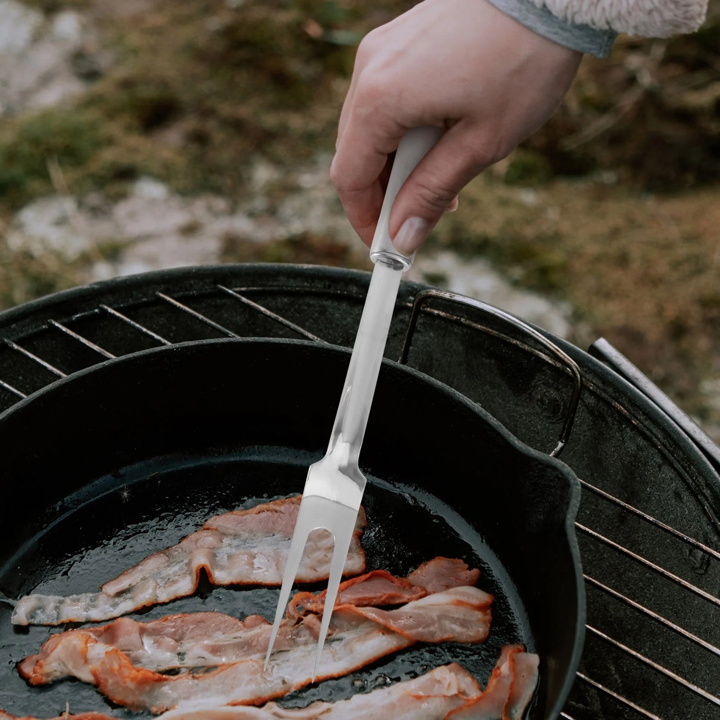 Edelstahl BBQ-Gabel – Für den perfekten Griff beim Grill-Game