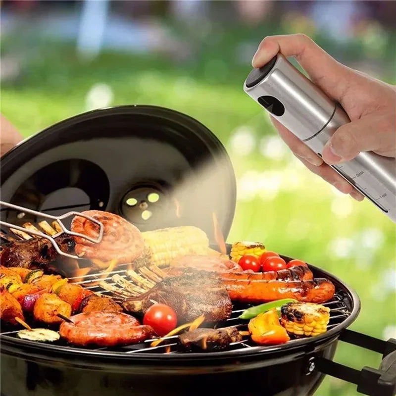 BBQ & Backen Olivenöl-Sprühflasche – Präzises Sprühen für Grill, Küche und BBQ