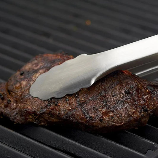 Extra lange Profi-Grillzange mit Akazienholz – Für alle, die’s ernst meinen mit dem BBQ