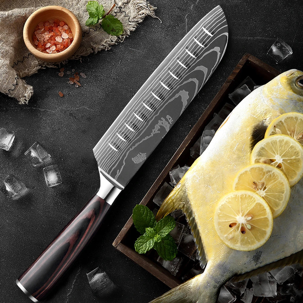 XITUO Küchenmesser-Set – Scharfe Klingen für dein BBQ- und Küchen-Level
