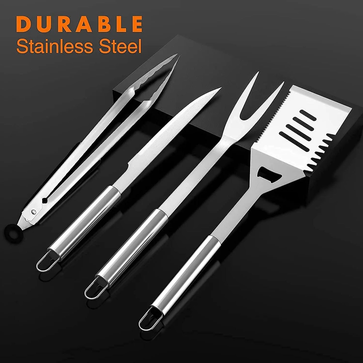 Grillwerkzeug-Set (25 oder 39 Teile) – Alles dabei, was dein BBQ braucht