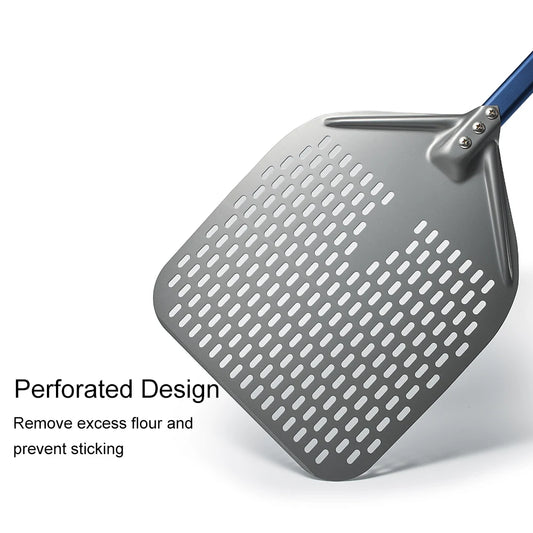 16 Zoll Pizzaschaufel (eloxiert) – Dein XXL-Helfer für perfekte Ofenpizzen!