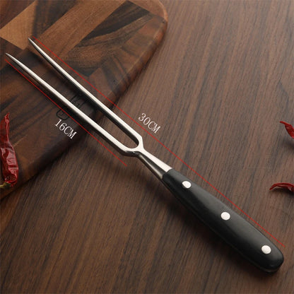 Grill Fork Beef Grill Tools BBQ Accessories Stainless Steel Portable Outdoor BBQ Camping Cooking Barbecue Grill Barbecue Grill