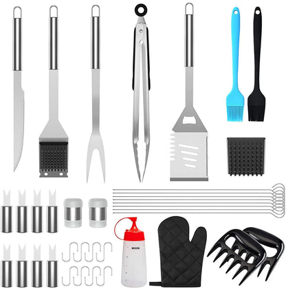 Grillwerkzeug-Set (25 oder 39 Teile) – Alles dabei, was dein BBQ braucht