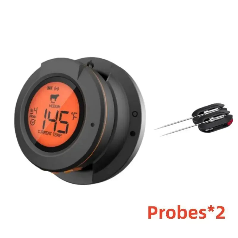 Bluetooth Grillthermometer mit Hochtemperatur-Sensor – Digital für Grill, Ofen & BBQ bis 500 °C