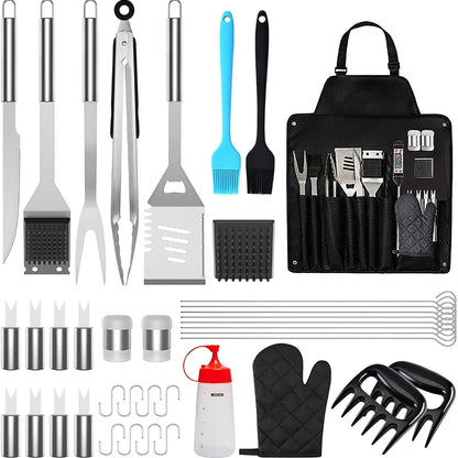 Grillwerkzeug-Set (25 oder 39 Teile) – Alles dabei, was dein BBQ braucht