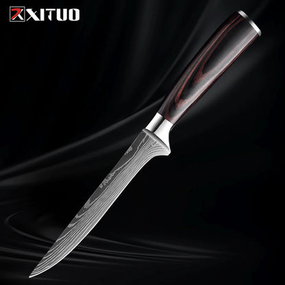 XITUO Küchenmesser-Set – Scharfe Klingen für dein BBQ- und Küchen-Level