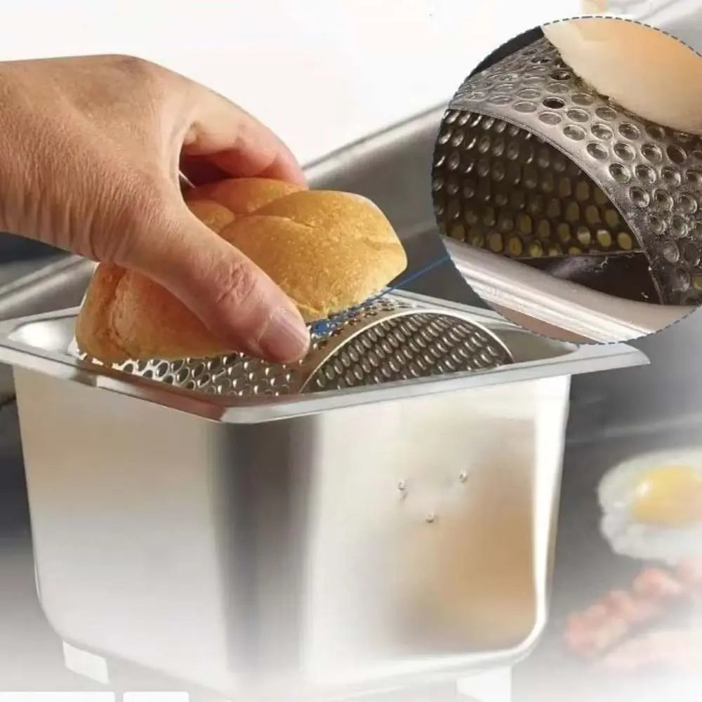 Edelstahl Butterwalze mit Sockel – Perfekter Butterspender für Burger & Grill