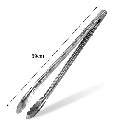 Stainless steel grill tongs – your stylish all-rounder for the fire