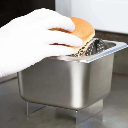 Edelstahl Butterwalze mit Sockel – Perfekter Butterspender für Burger & Grill
