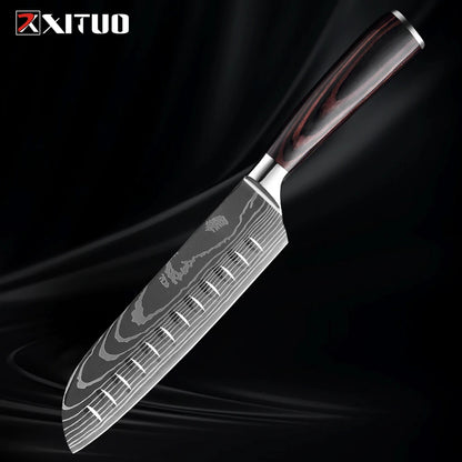 XITUO Küchenmesser-Set – Scharfe Klingen für dein BBQ- und Küchen-Level