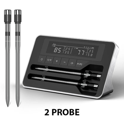 Kabelloses Fleischthermometer mit Bluetooth – Digitale Sonde & App-Steuerung für BBQ, Ofen & Smoker