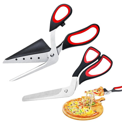 Pizzaschere mit Edelstahlklinge – Dein Präzisionswerkzeug für perfekte Pizzaschnitte