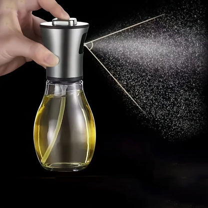 200 ml Edelstahl-Ölsprühflasche – Perfekte Kontrolle für Küche, Grill & Heißluftfritteuse