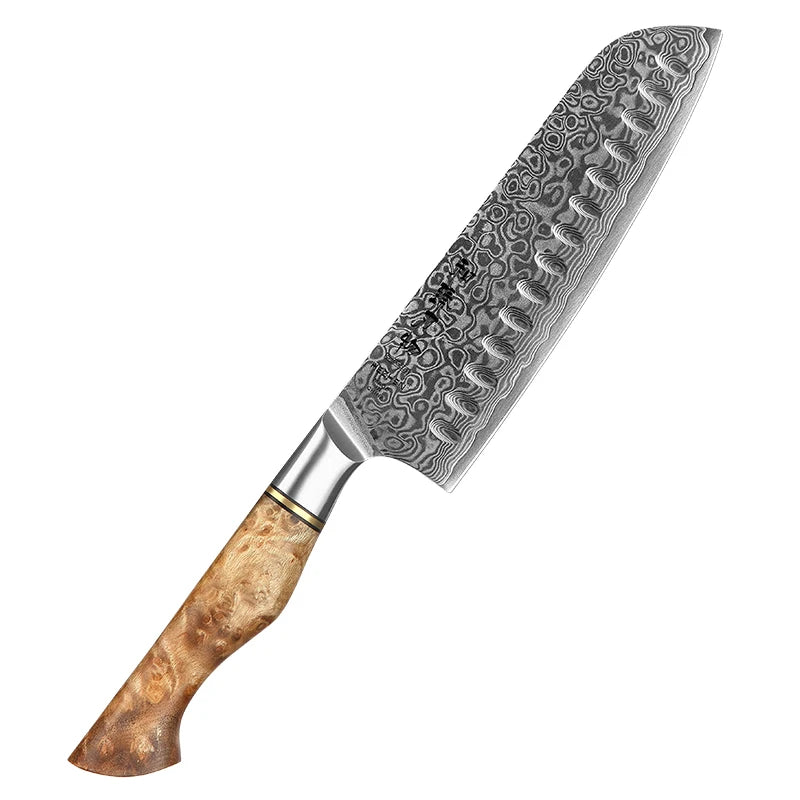 HEZHEN Damastmesser-Set – Scharfe Eleganz trifft auf Profi-Performance