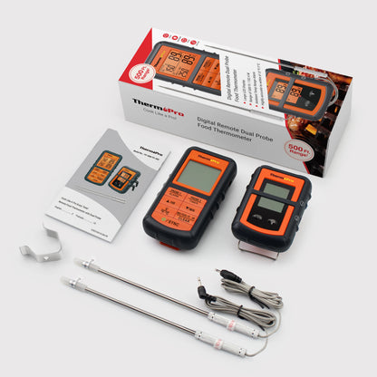 ThermoPro TP08C Funk-Grillthermometer – Präzision auf 150 m Reichweite für BBQ & Küche