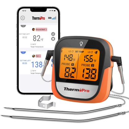 ThermoPro TP902 Bluetooth Fleischthermometer – Kabellos mit App-Steuerung