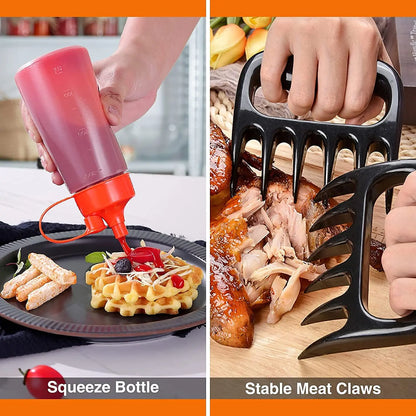 Grillwerkzeug-Set (25 oder 39 Teile) – Alles dabei, was dein BBQ braucht