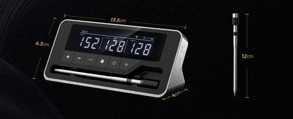 Kabelloses Fleischthermometer mit Bluetooth – Digitale Sonde & App-Steuerung für BBQ, Ofen & Smoker