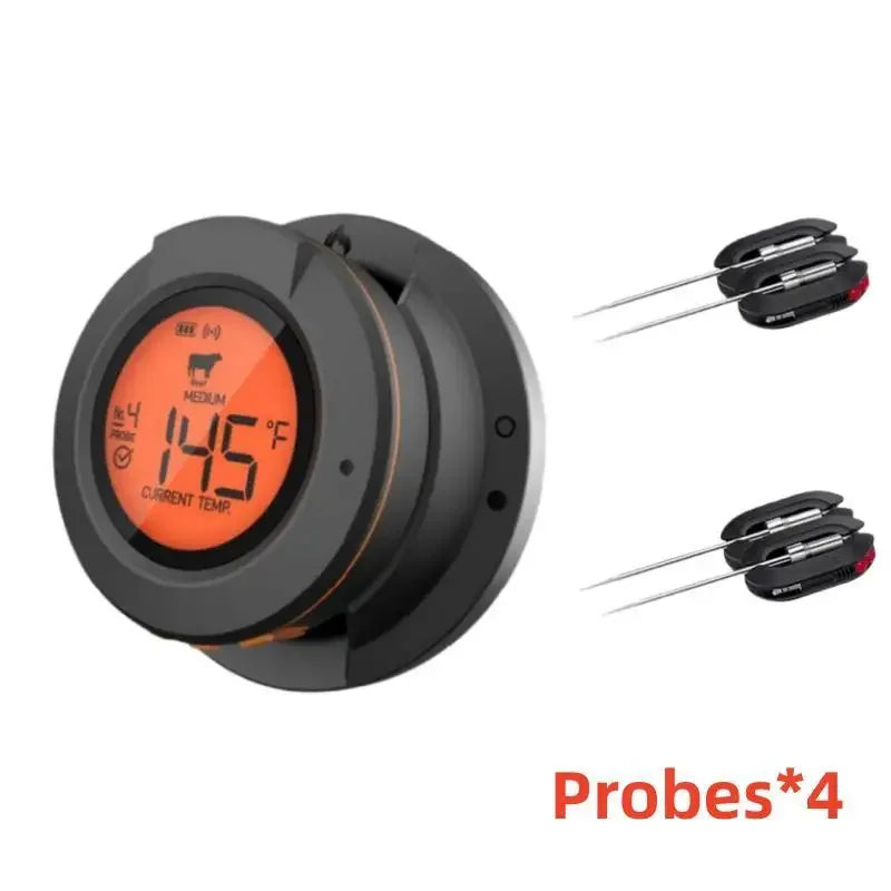 Bluetooth Grillthermometer mit Hochtemperatur-Sensor – Digital für Grill, Ofen & BBQ bis 500 °C