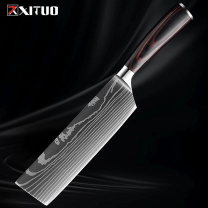 XITUO Küchenmesser-Set – Scharfe Klingen für dein BBQ- und Küchen-Level
