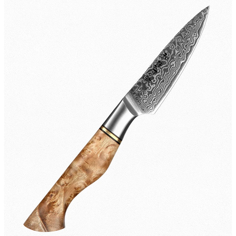 HEZHEN Damastmesser-Set – Scharfe Eleganz trifft auf Profi-Performance