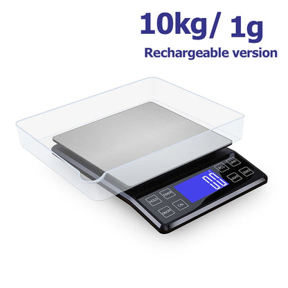 Hochpräzise Küchen‑ & Küchenwaage – 3 kg | 5 kg | 10 kg, 0,1 g Teilung