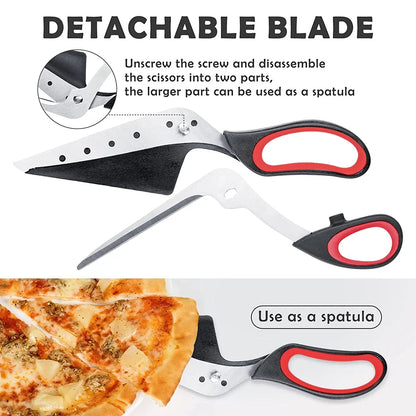 Pizzaschere mit Edelstahlklinge – Dein Präzisionswerkzeug für perfekte Pizzaschnitte