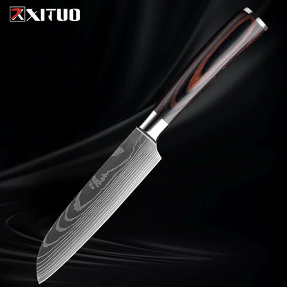 XITUO Küchenmesser-Set – Scharfe Klingen für dein BBQ- und Küchen-Level
