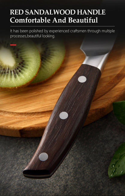 XINZUO Profi‑Messerset – 7‑teilig aus deutschem 1.4116 Edelstahl