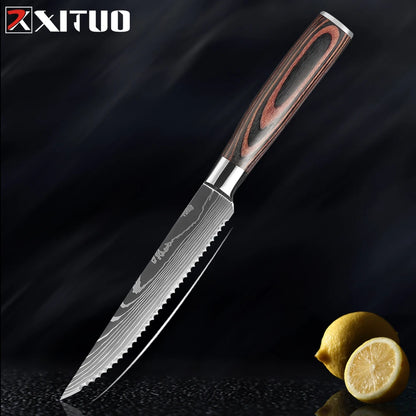 XITUO Küchenmesser-Set – Scharfe Klingen für dein BBQ- und Küchen-Level