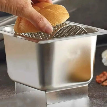 Edelstahl Butterwalze mit Sockel – Perfekter Butterspender für Burger & Grill