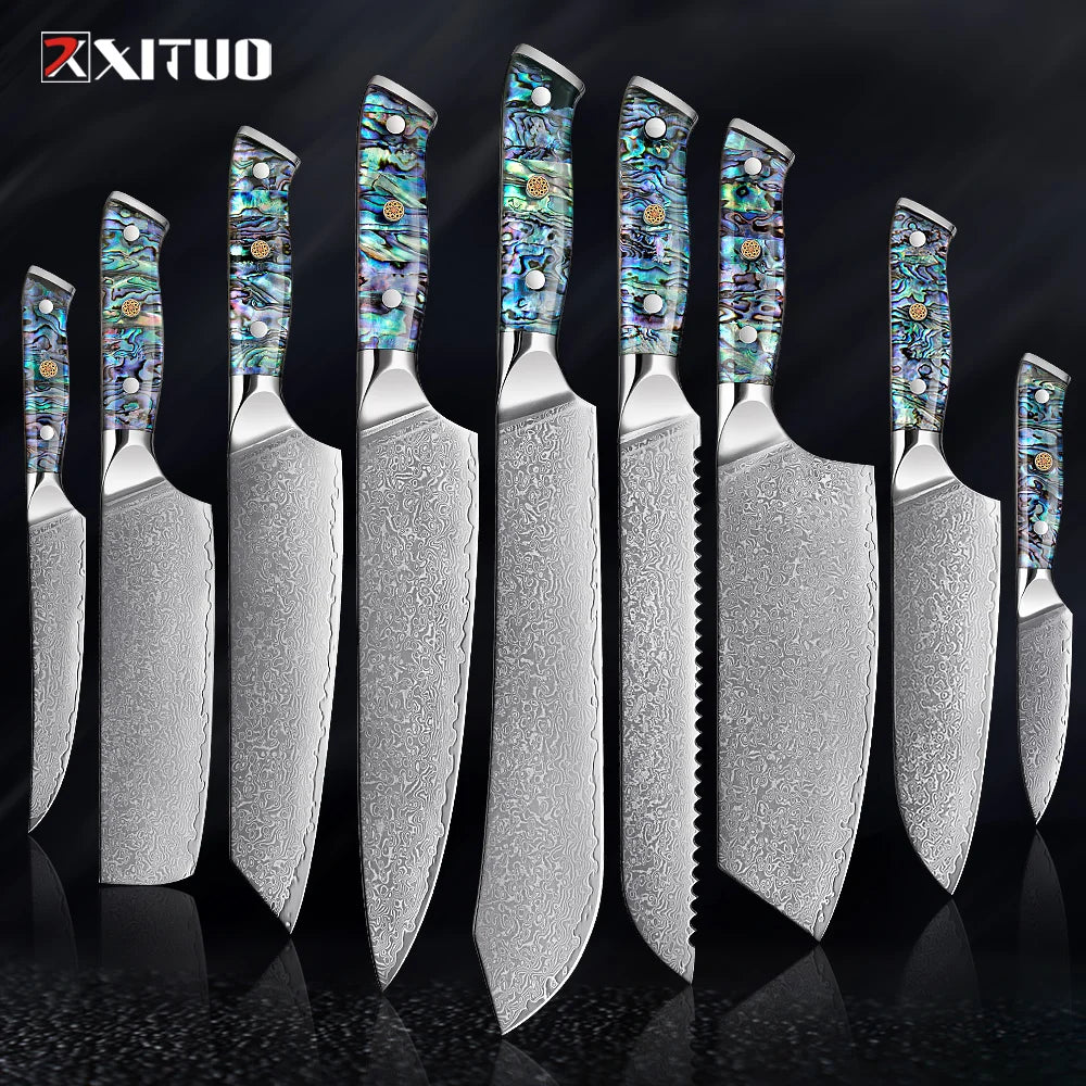 XITUO Damastmesser-Set – 67 Lagen Schärfe, Stil und Präzision